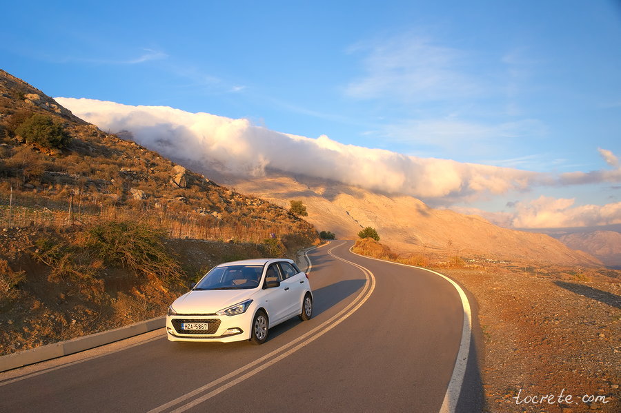 Прокат автомобиля на Крите