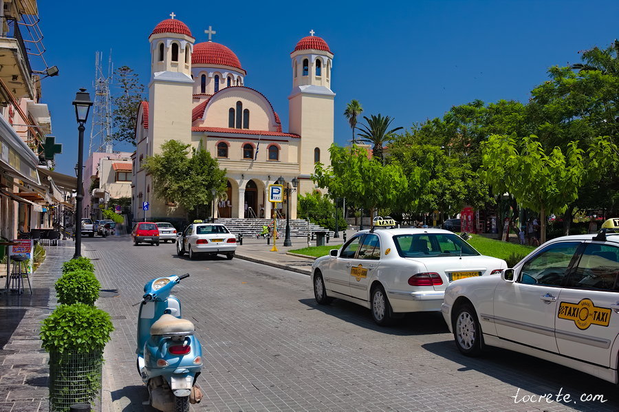 Такси на Крите