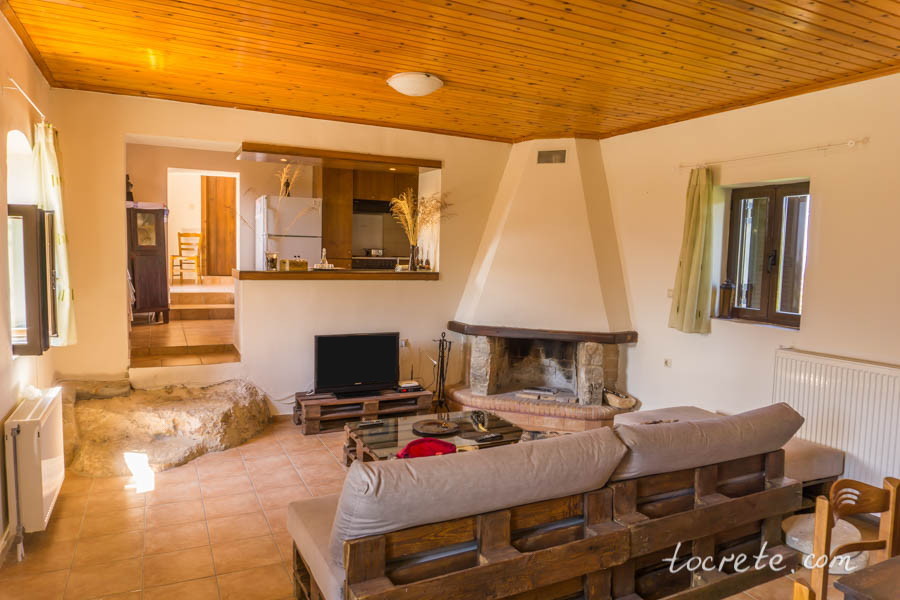 Традиционный дом на Крите. Вилла Lithari