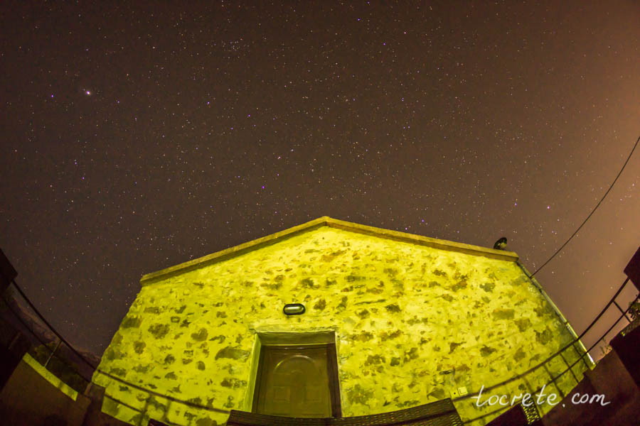 Звездное небо на Крите Звездное небо на Крите