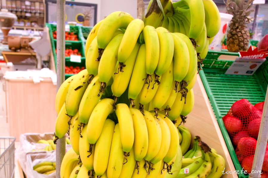 Бананы на Крите