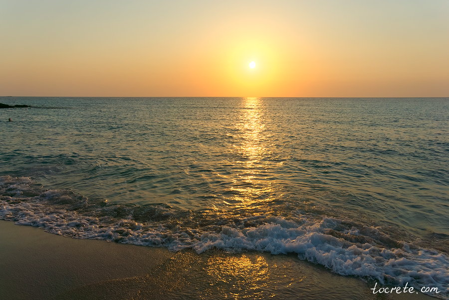 Закат на пляже Фаласарна. Западный Крит Достопримечательности Крита | Что посмотреть в первый раз