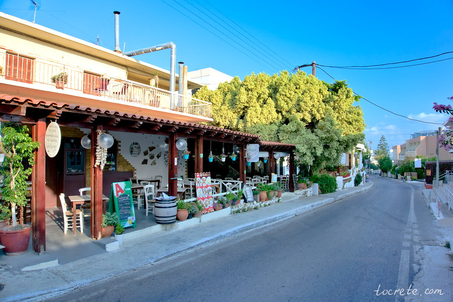 Пано Агия Марина. Греция, остров Крит Пано Агия Марина. Греция, остров Крит