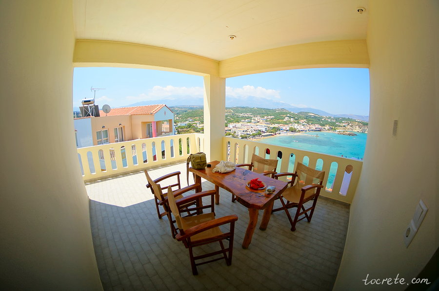 Альмирида. Вид из отеля Альмирида. Вид из отеля