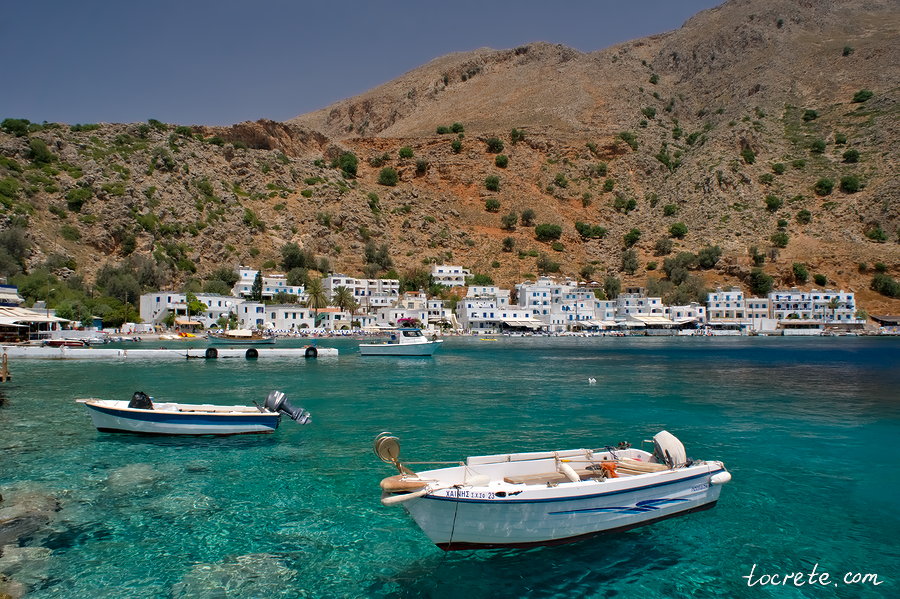 Лутро (Лютро) - деревня на юге острова Крит