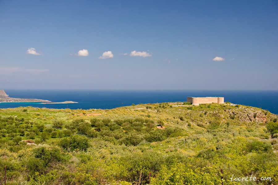 Крепость Итзедин, Античная Аптера Крепость Итзедин, Античная Аптера