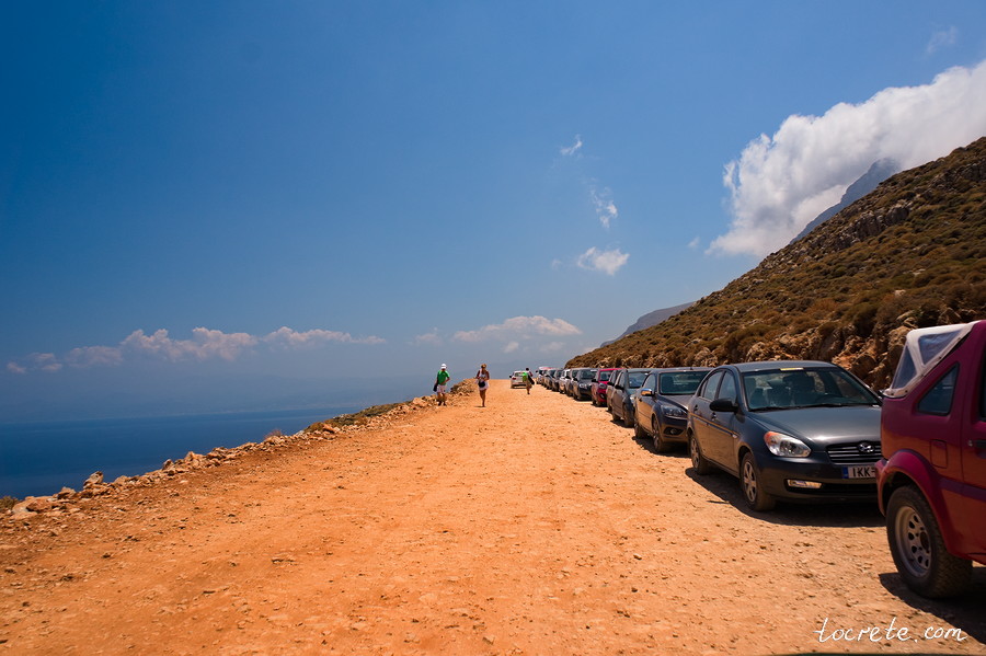 Сложности с парковкой машины на Балос Сложности с парковкой машины на Балос