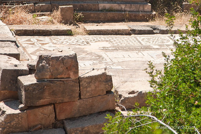 Мазаичный пол Асклепиона. Лиссос Мазаичный пол Асклепиона. Лиссос