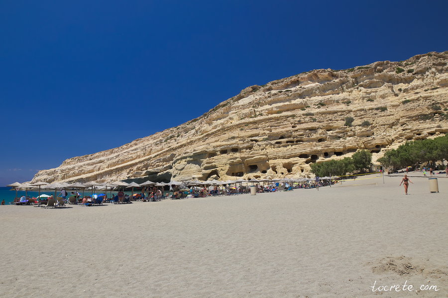 Матала, Крит Матала, Крит