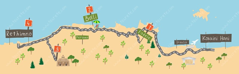 Маршрут из Коккини Хани №3