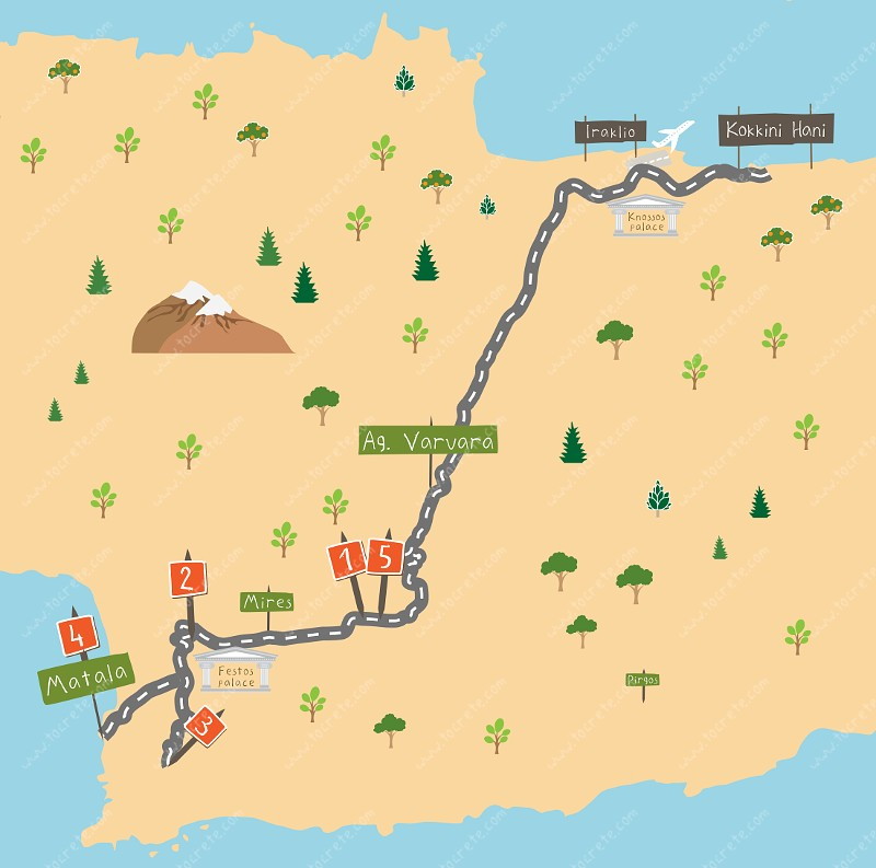 Маршрут из Коккини Хани №5