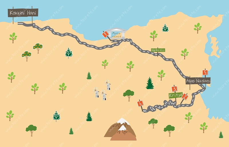 Маршрут из Коккини Хани №6