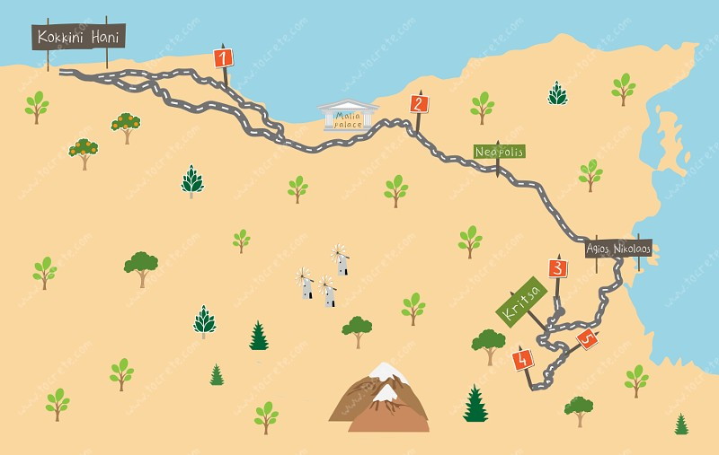 Маршрут из Коккини Хани №7