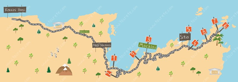 Маршрут из Коккини Хани №12