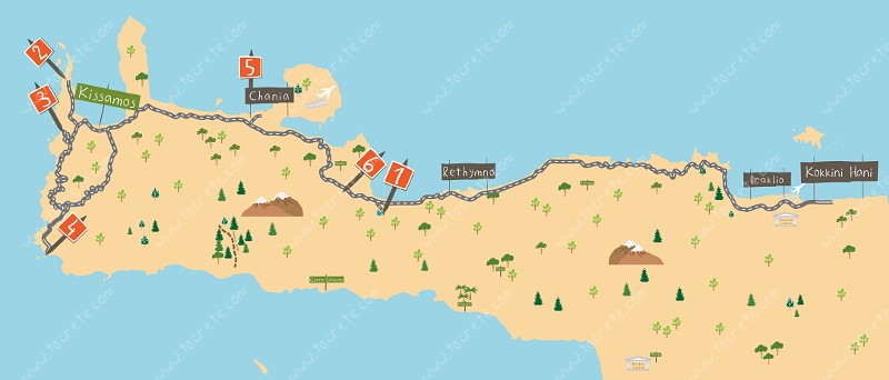 Маршрут из Коккини Хани №14