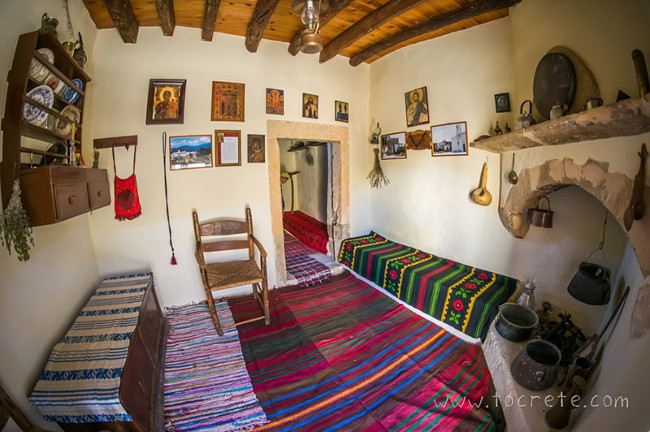 Келья Мони Одигитрии внутри Келья Мони Одигитрии внутри