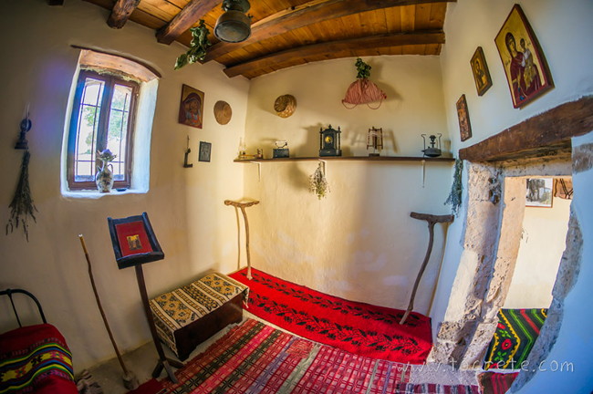 Келья Мони Одигитрии внутри Келья Мони Одигитрии внутри