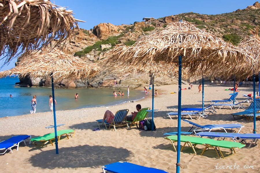 Пляж Ваи на Крите Пляж Ваи на Крите