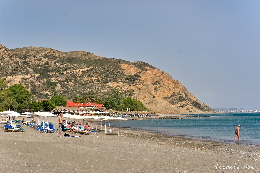 Пляж Агия Галини (Айя Галини)