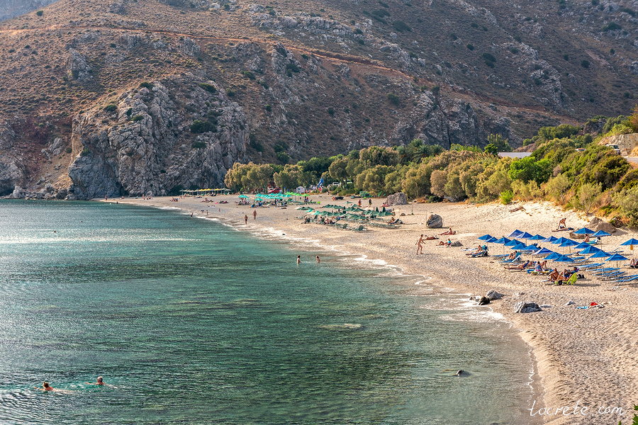 Пляж Суда на юге Крита