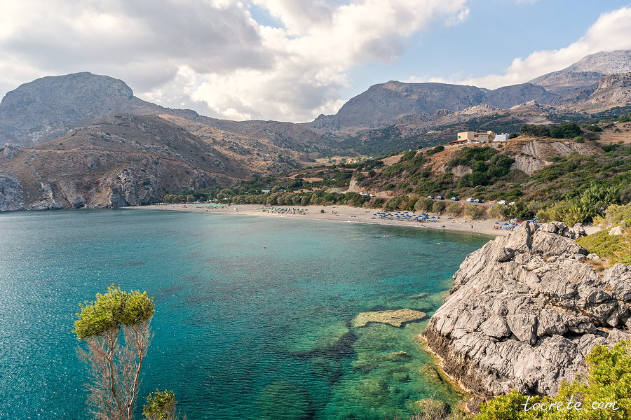 Пляж Суда на юге Крита