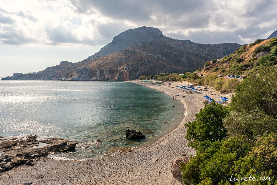 Пляж Суда, южный берег острова Крит
