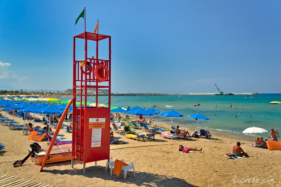 Городской пляж Ретимно Городской пляж Ретимно