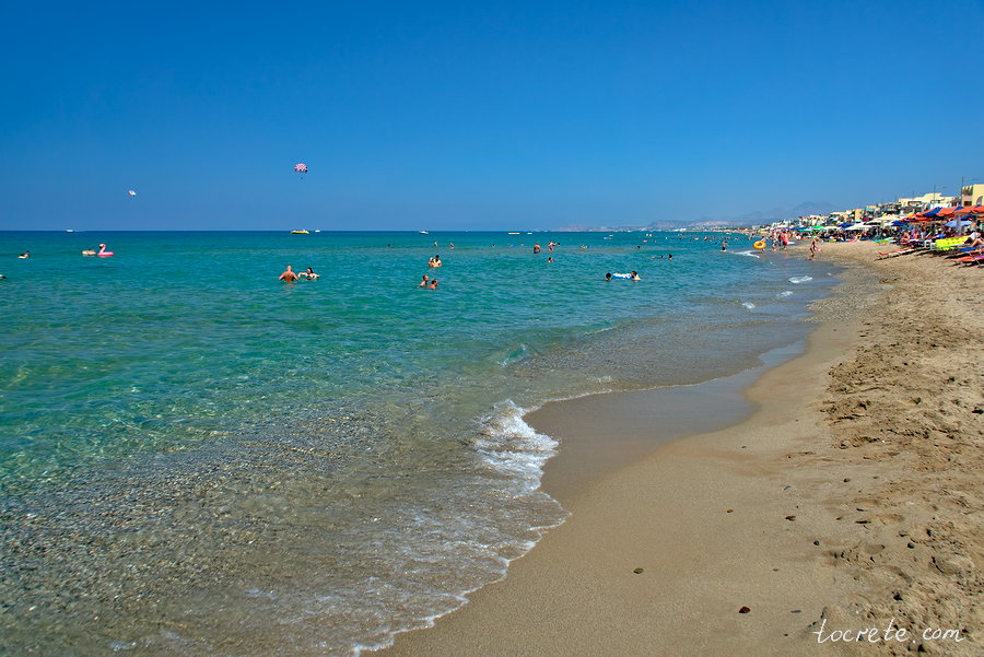 Городской пляж Ретимно (Рефимно) Городской пляж Ретимно