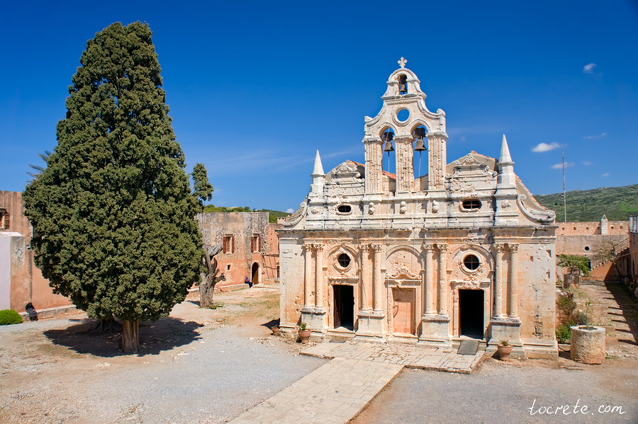 Монастырь Аркади. Церковь Преображения Господня Монастырь Аркади. Церковь Преображения Господня