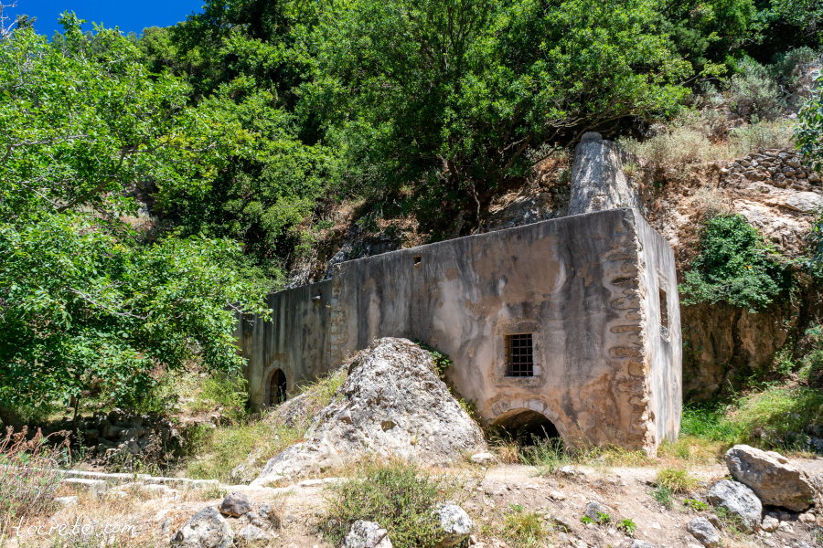 Ущелье Мили, Крит Ущелье Мили на Крите