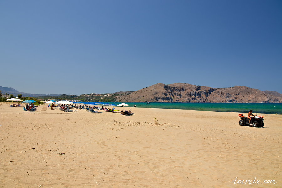 Пляж Перистерас. Остров Крит в августе