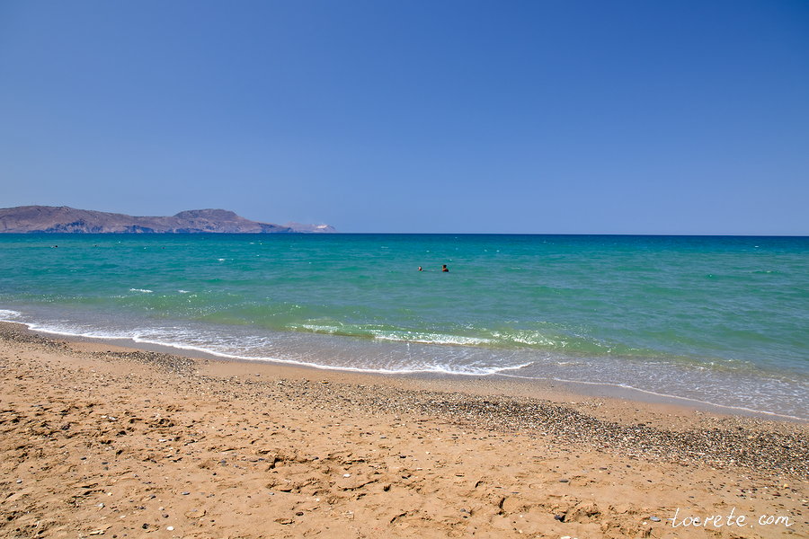Пляж Перистерас. Остров Крит в августе